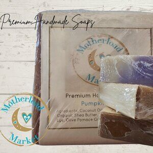 Handmade Cold Processed Natural Pumpkin Spice Scented Soap